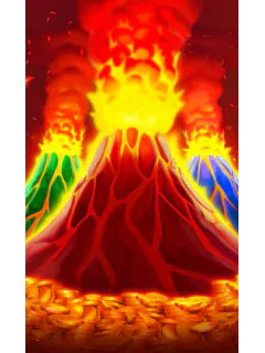 3 Coin Volcanoes